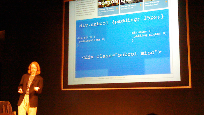 An Event Apart 2009 Seattle, Eric Meyer