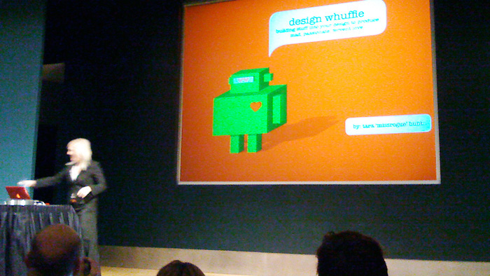 An Event Apart 2009 Seattle, Tara Hunt