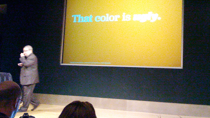 An Event Apart 2009 Seattle, Zeldman